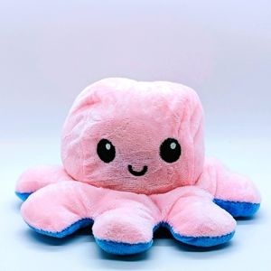 🔥 Plush Toy | Reversible Octopus | Pink, Blue | 1 Piece | Stuffed Animal 🔥